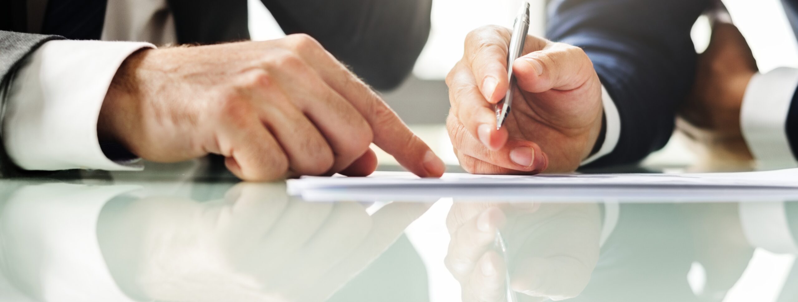 people-corporate-analysing-notes-pen-connection